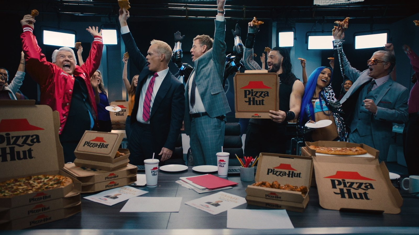 Pizza Hut Booth Party
